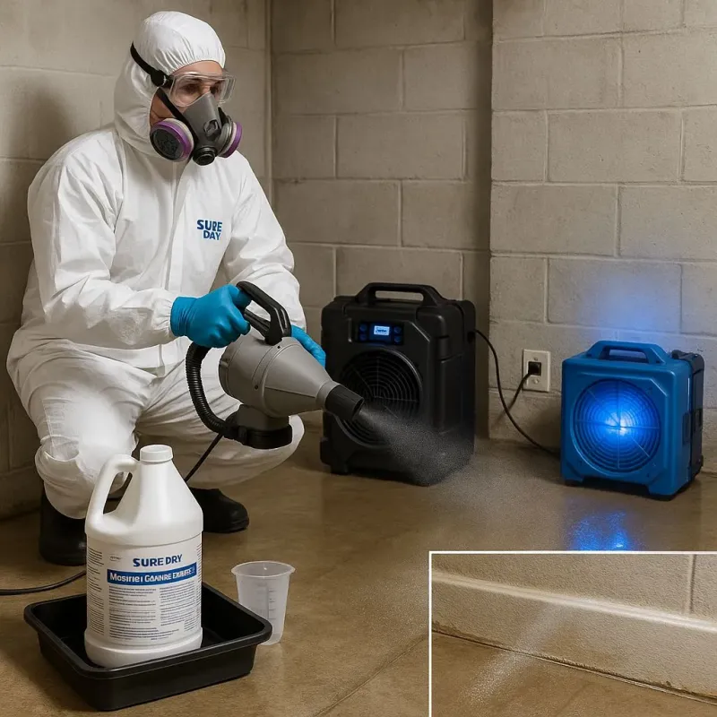 Sanitization and Odor Removal process in Le Sueur County, MN