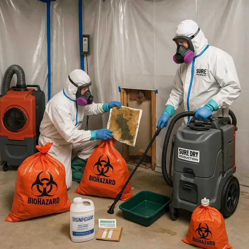 Contaminated Water Handling Protocols process in Le Sueur County, MN