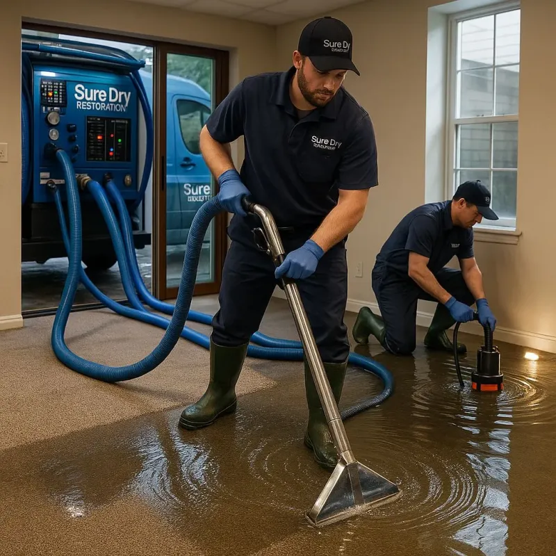 Water Extraction and Removal process in Le Sueur County, MN
